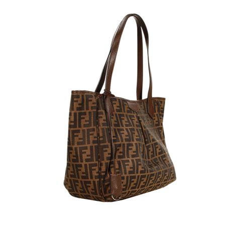 borsa fendi rettangolare marrone|Borse marrone da donna .